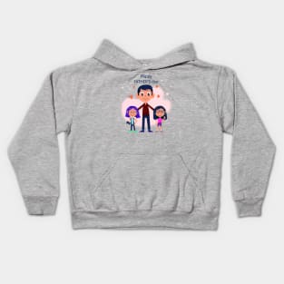 father's day gift  - happy father's day Kids Hoodie